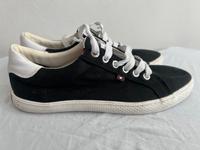 Tom Tailor Sneaker Schuhe schwarz canvas Sommer Größe 38 Wandsbek - Hamburg Marienthal Vorschau