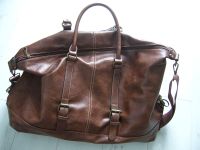 Reisetasche Weekender große Tasche Leder braun cognac neu! Baden-Württemberg - Lahr (Schwarzwald) Vorschau