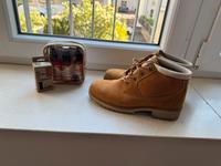 orig. Timberland Damen-Schnürstiefelette, 38,5, ocker, Nubuk Berlin - Charlottenburg Vorschau