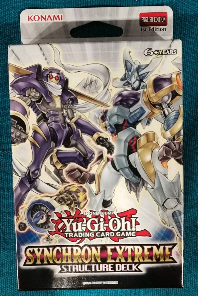 Yu-gi-oh Structure Deck Sychnron Extreme Yugioh 1. Auflage SDSE in Hallstadt