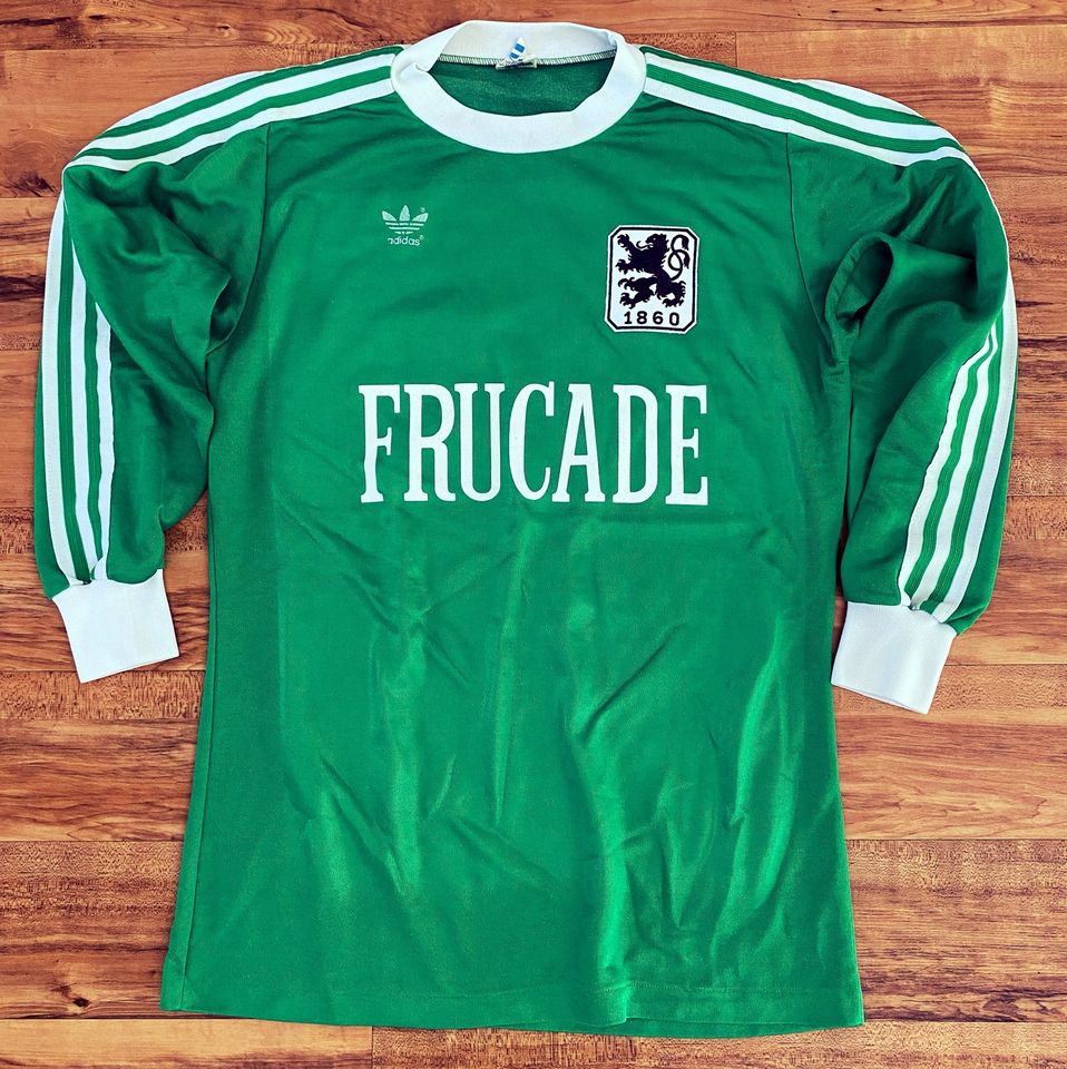 Adidas Trikot TSV 1860 München Frucade 70er Vintage alt 1977 1976 in Friedberg