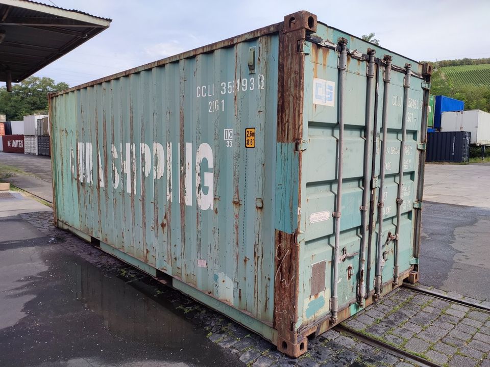 ✅  NEU !! 20 Fuß High Cube Seecontainer ✅ 3400€ netto in Würzburg