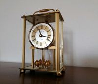 Drehpendel Uhr Tischuhr Vintage Schrenk Messing München - Schwabing-Freimann Vorschau