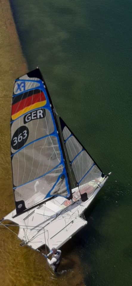 49erFX Segel x2 und ein Mast in Hamburg