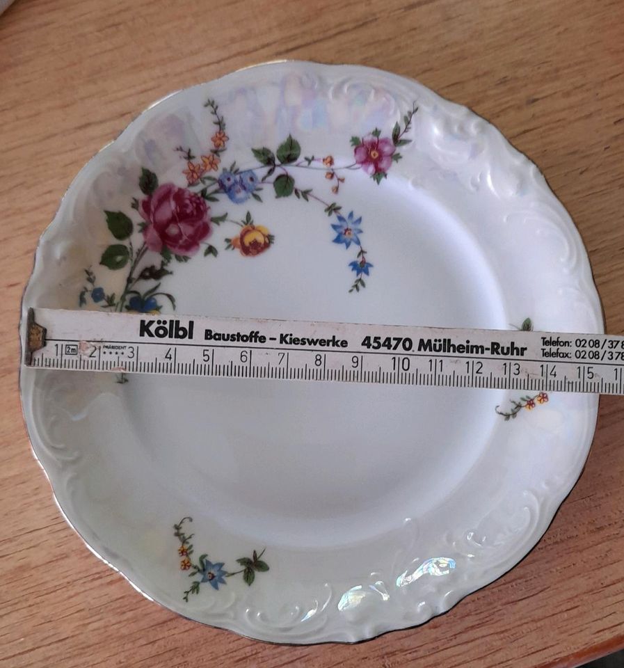 Kaffeeservice Wawel Poland vintage Rosen 21 tlg. in Issum