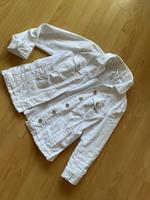 Jeansjacke mit Taschen weiß Größe 40 Niedersachsen - Delmenhorst Vorschau