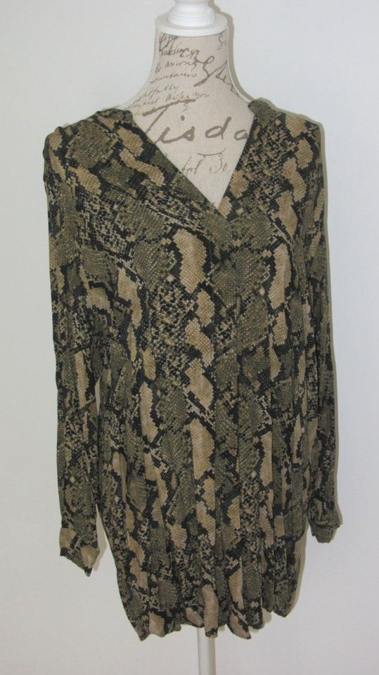 H&M tolle Animal Print Oversize Bluse Gr.38 neuw. in Worms