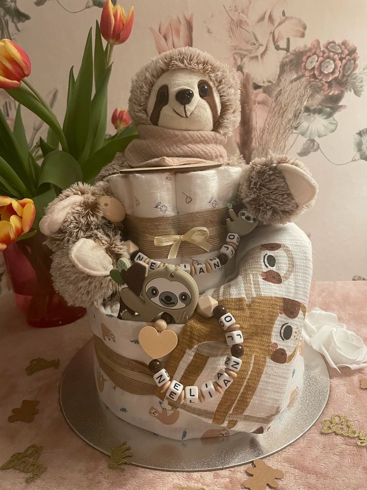 ♥️ Windeltorte Windelkuchen Baby Geburt Geschenk Junge Mädchen ♥️ in Potsdam