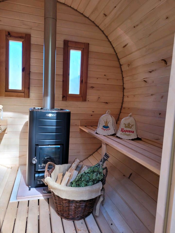 Mobile Sauna, Sauna auf Rädern , Fasssauna in Öhringen