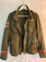 Jacke Parka Superdry Rookie Fieldjacket khaki Pailletten Gr. 38 Bayern - Mainaschaff Vorschau