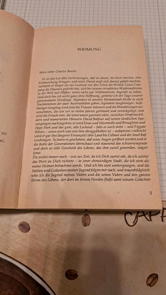 Buch: Die Abenteuer des David Balfour  Band 2 zu verschenken in Borgloh