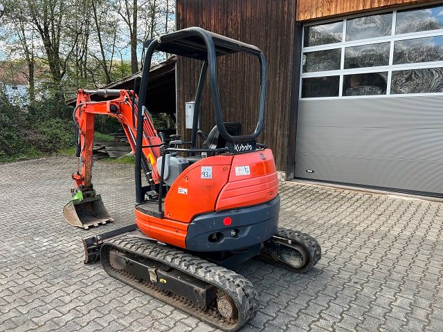 Minibagger Kubota U20-3, 2014, 1409h, 2180kg, Tele! IV Cat Bobcat in Lindenfels