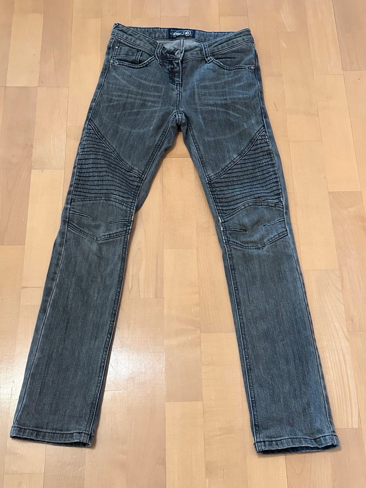 S Oliver Jeans 152 skinny grau Mega in Steinach b. Straubing