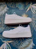 weiße Asics Sneaker hohe Schuhe Plateau Sneaker 39 Dresden - Äußere Neustadt Vorschau