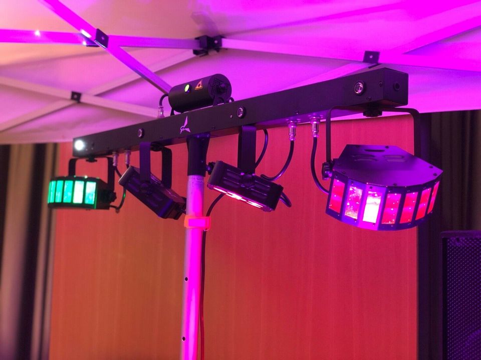 LED Lichtanlage 5/1 für Tanzfläche, (Laser, Derby)  mieten in Neumünster