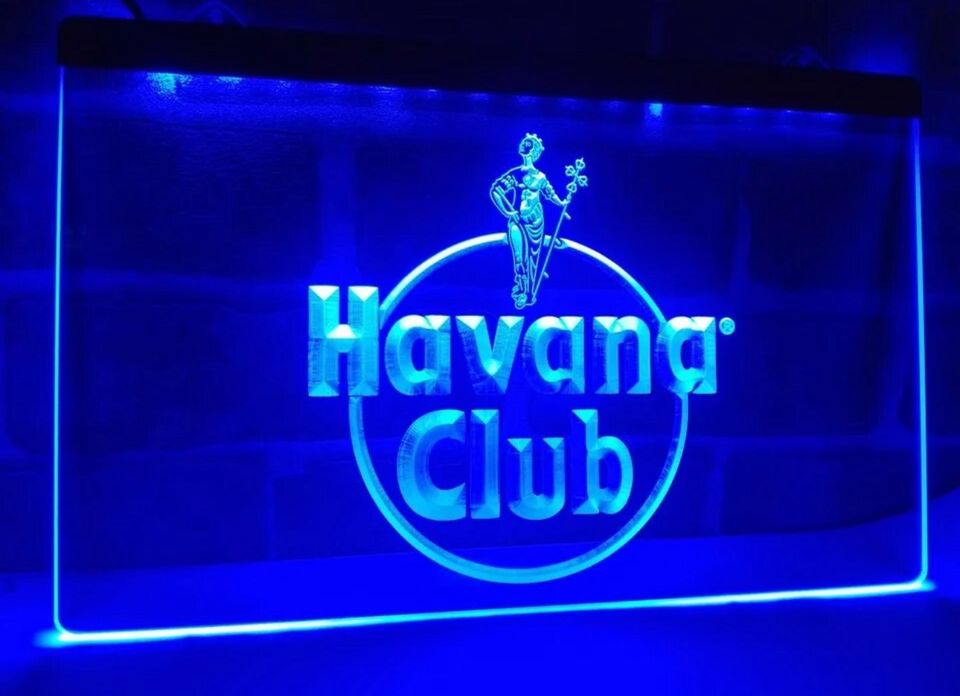 Havana Club LED Schild RGB zum aufhängen, mit Fernbedienung in Jessen (Elster)