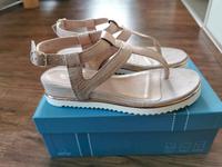 Neue Softwaves Echtleder Sandalen Zehensandalen Gr39 NP110€ Leder Hessen - Schotten Vorschau