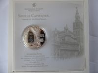 Silbermünze Seville Cathedrale Cook Islands 20011 PP Thüringen - Ronneburg Vorschau
