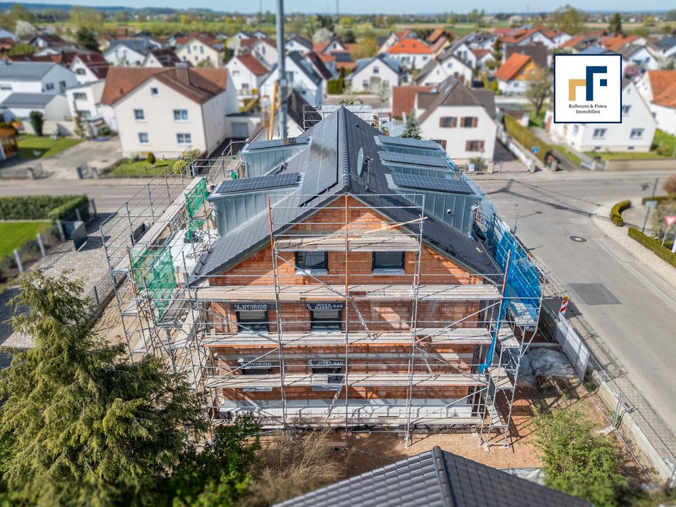 Traumhafte Souterrain Wohnung mit großen Garten nach KfW 40 - EH QNG Standard in Baar-Ebenhausen