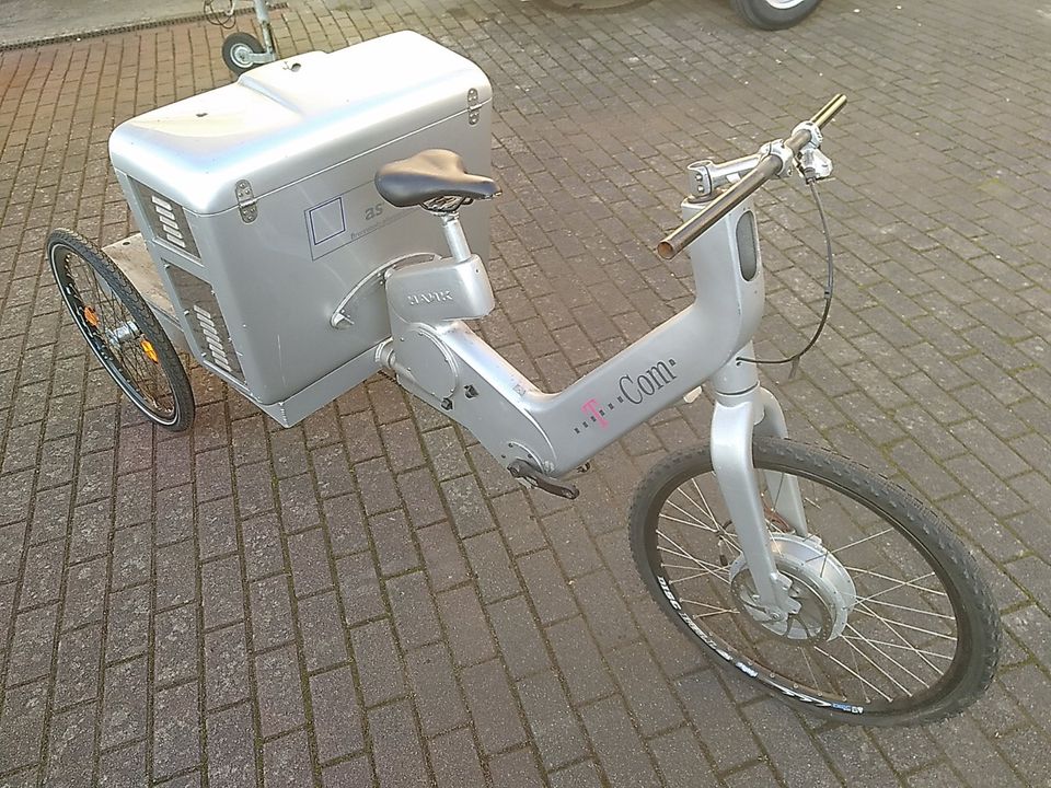 Lastenrad Dreirad E-Bike Alurahmen eh. Antrieb Brennstoffzelle in Lohra