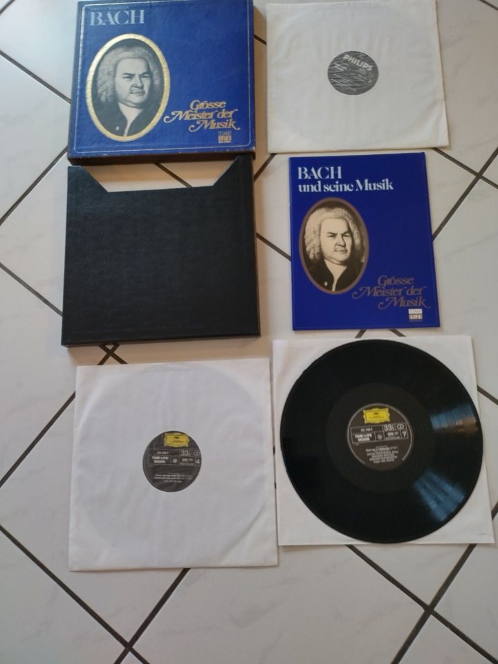 LP-BOX Große Meister der Musik "Bach" in Arnshöfen