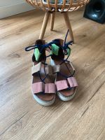 Maca Kitzbühel Sandalen rose beige blau 38 top❤️ Nordrhein-Westfalen - Südlohn Vorschau