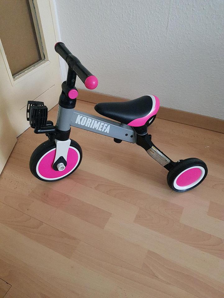 KORIMEFA 4 in 1 Fahrrad, Laufrad, Dreirad, Zweirad mit Pedalen in Berlin