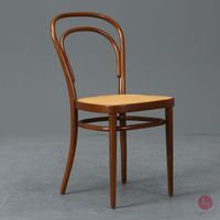 Thonet 214 Wiener Kaffeehausstuhl - Bugholz Stuhl Nussbaum Braun Bayern - Würzburg Vorschau