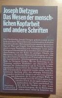 Das Wesen der menschlichen Kopfarbeit und andere Schriften Bayern - Peißenberg Vorschau