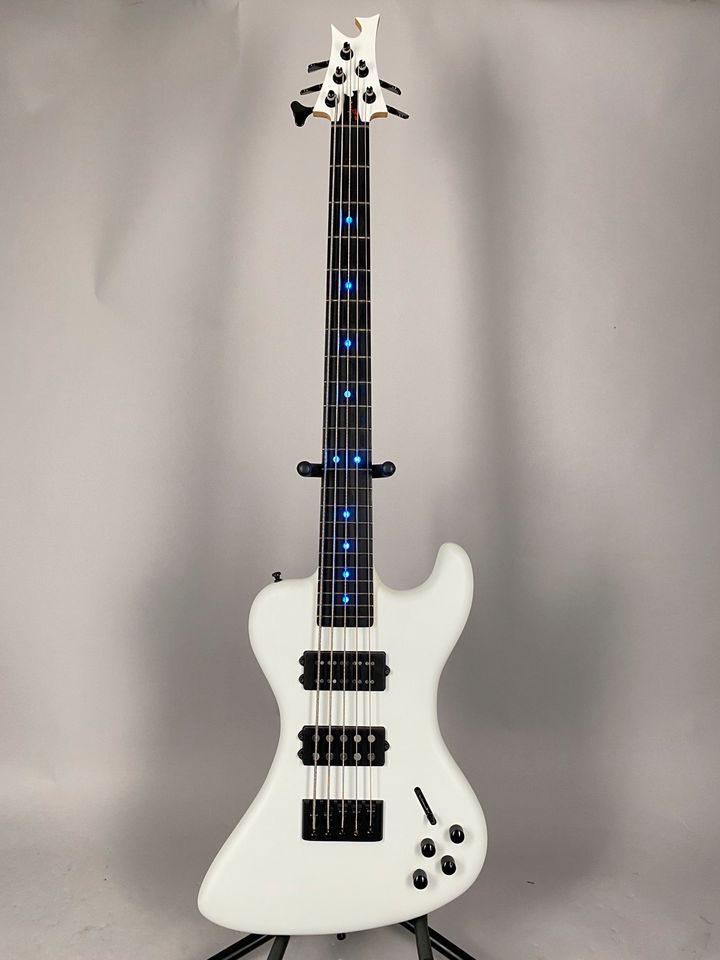 Nature Shock Custom 5 String "RD" BASS Illuminated Dots Case in Herne