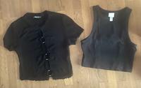 2 schwarze Sommer Tops Gr. S FB Sister und H&M Bayern - Amberg Vorschau