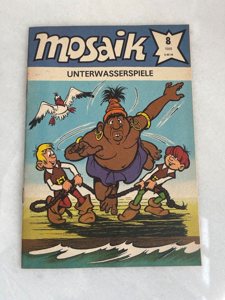 MOSAIK HEFT 1988 HEFT 8 ABRAFAXE DDR COMIC in Berlin