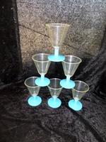 6 DDR Plastik Eisbecher DDR Eiscaffee Kult Ostalgie Sachsen-Anhalt - Dessau-Roßlau Vorschau