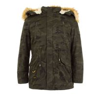 WINTERJACKE HERREN CAMOUFLAGE PARKA ARMY GRÜN GEFÜTTERTE JACKE Bayern - Frontenhausen Vorschau