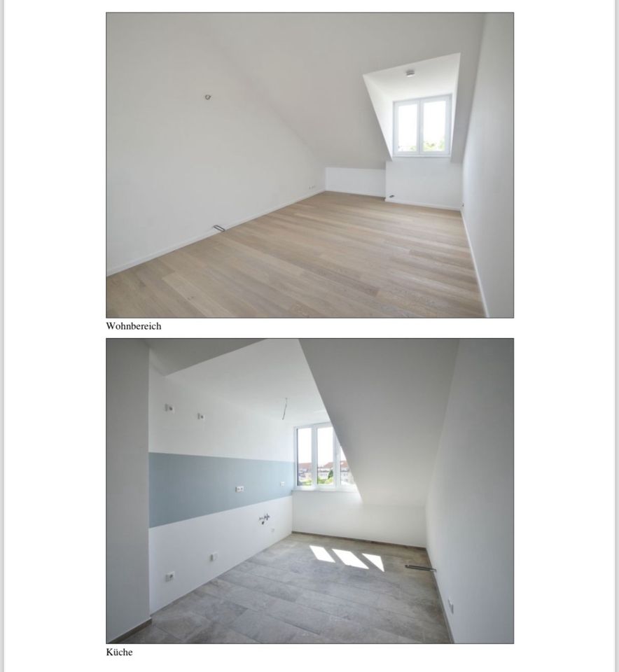 Helle Dachgeschoss Wohnung mit Altbaucharme in Offenbach