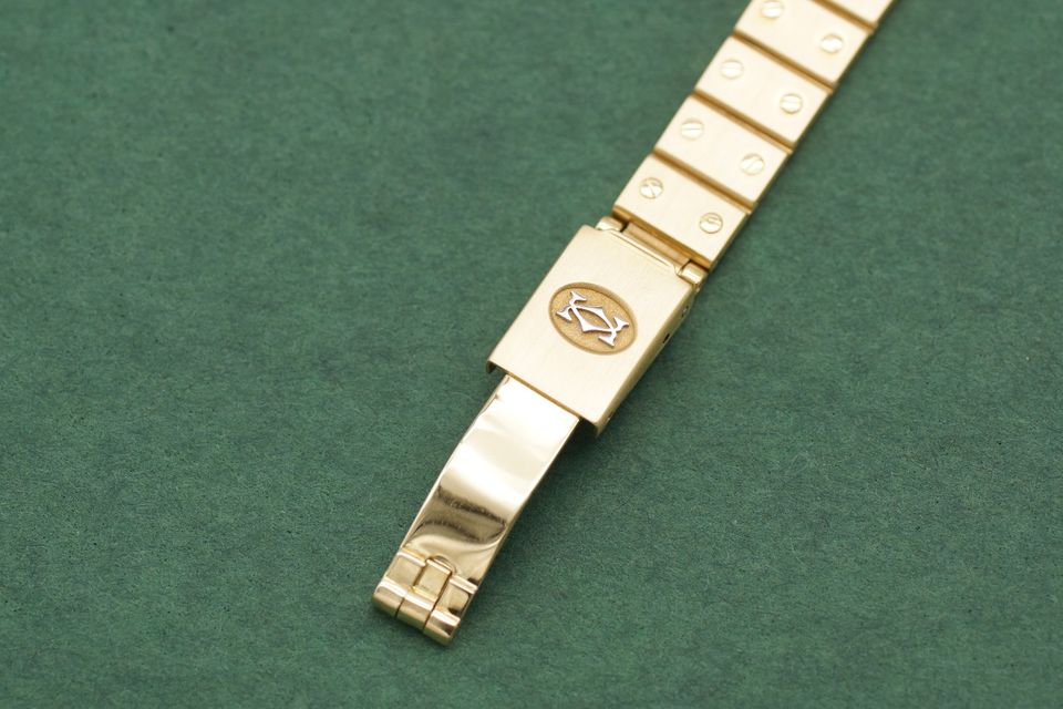 Cartier Lady Santos Octagon 0906 18K Gelbgold Automatik in Hamburg