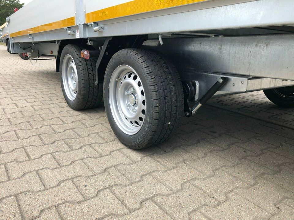 ⭐️ Eduard Auto Transporter 3500kg 606x200x30cm Rampen Winde 63 in Schöneiche bei Berlin