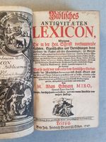 Biblisches Antiquitäten Lexikon Adam Erdmann Miro 1727 Sachsen - Pesterwitz Vorschau