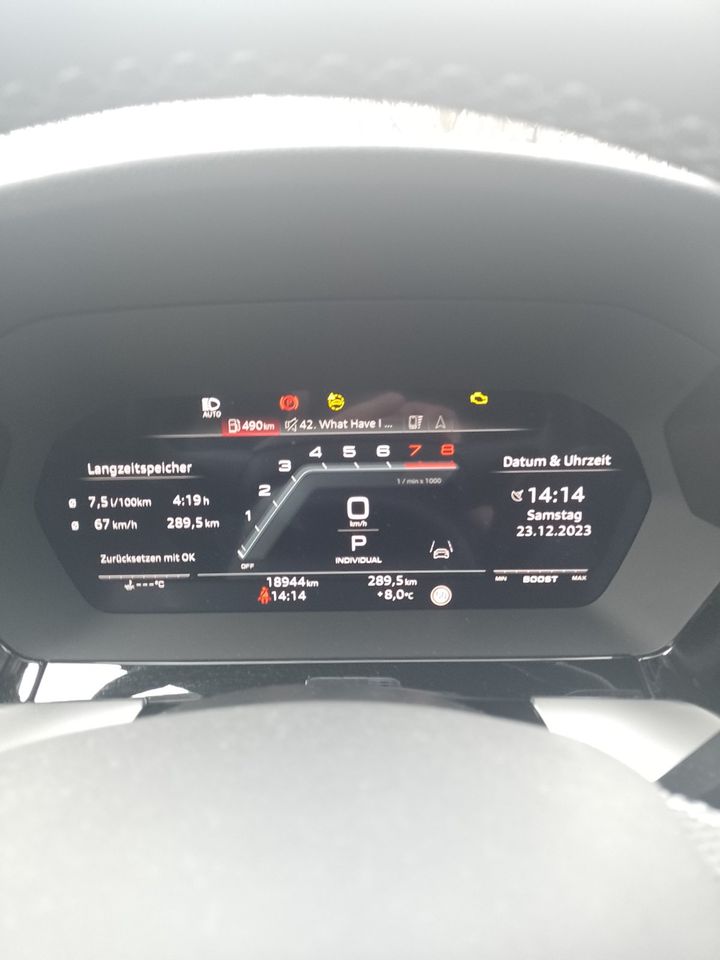 Audi S3 8Y Sportback MATRIX,HUD, B&O, adapt. Fahrwerk, Totwinkel in Auggen