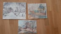 Original Aquarelle Johs. Stiegemann 1932-1942 Rheinland-Pfalz - Grafschaft Vorschau