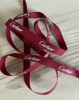 Original Cartier Geschenk Band 2 Meter Dunkelrot Kreis Pinneberg - Schenefeld Vorschau