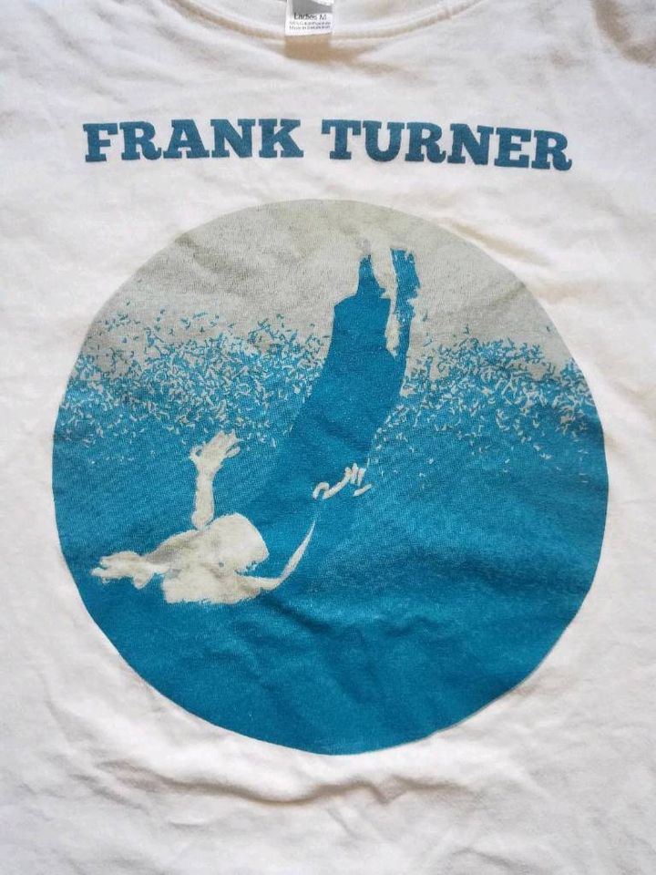 Frank Turner T-Shirt mit Autogramm in Leipzig