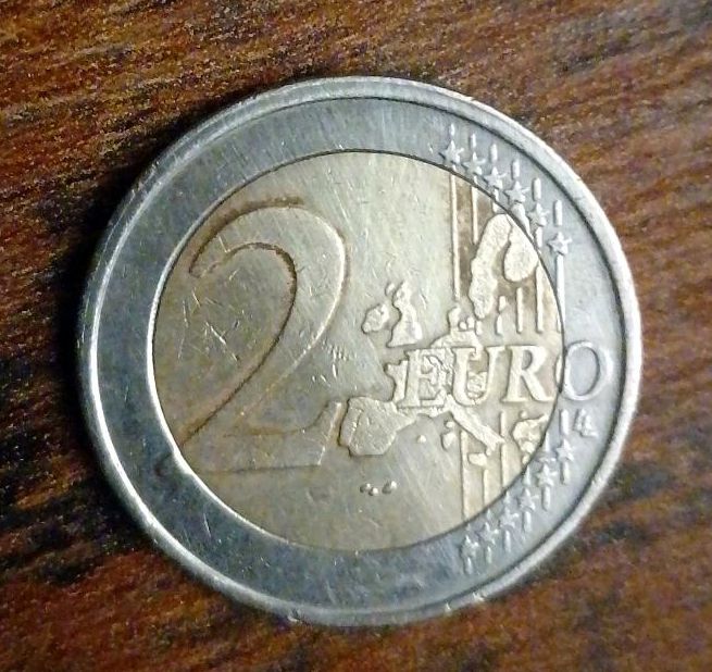 2 Euro Münze EYPO 2002 in Erfurt