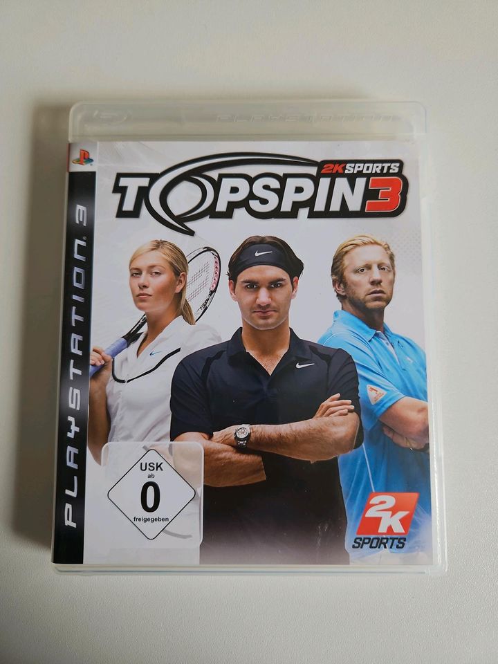 PS3 Spiel "Top Spin 3" in Königswinter