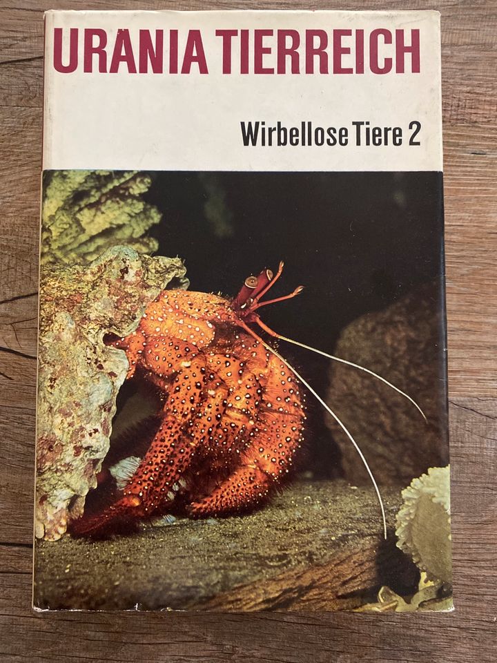 Buch „Urbania Tierreich“ Ausgabe 1979 Wirbellose Tiere 2 in Magdeburg