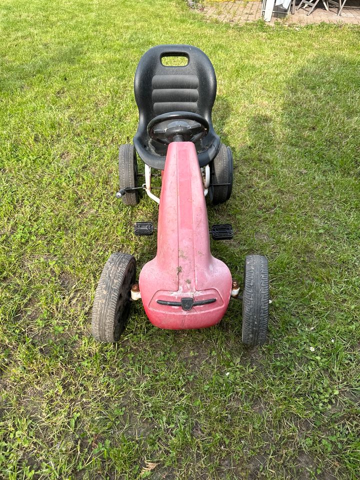 Diverse Kinderfahrzeuge Kettcar Bagger in Bedburg