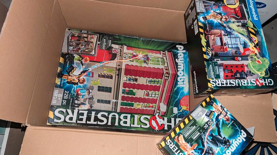 Playmobil Ghostbusters Set mit Feuerwache Venkman Slimer in Hardegsen