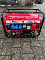 Benzin Stromgenerator, Notstromaggregat mit E-Starter und AVR inkl. Versandkosten Nordrhein-Westfalen - Wermelskirchen Vorschau