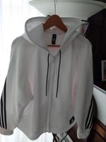 Adidas Kapuzenjacke weiß neu gr 44   15€ Nordfriesland - Husum Vorschau