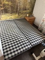 DDR Polsterbett kariert 185 x 80 x 37 Bett Liege retro 60er Kult Sachsen - Bannewitz Vorschau